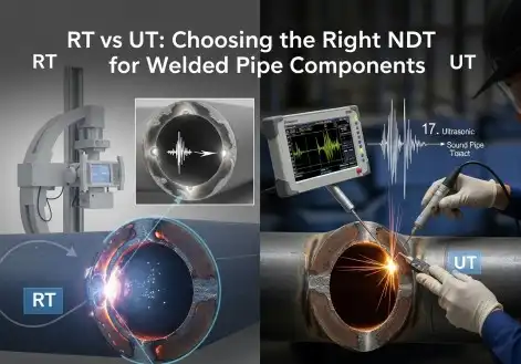 RT vs UT: Choosing the Right NDT for Welded Pipe Components